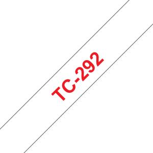 Tape 9mm Red On White (tc292)