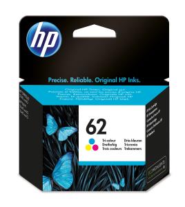Ink Cartridge - No 62 - 165 Pages - Tri-color - Blister
