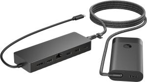 Universal USB-C Hub and Laptop Charger Combo