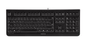 KC 1000 Flat - Keyboard - Corded USB - Black - Azerty Belgian