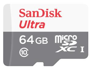 Sandisk Ultra Android Micro SDXC 64 GB 80mb/s Class 10 Uhs-i