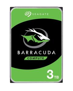 Hard Drive Barracuda 3TB Desktop 3.5in 6gb/s SATA 256mb