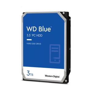 Hard Drive - WD Blue WD30EZAZ - 3TB - SATA 6Gb/s - 3.5in - 5400Rpm - 256MB Buffer
