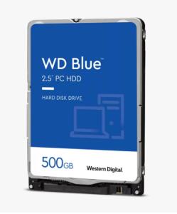 Hard Drive - Wd Mobile Blue WD5000LPZX - 500GB - SATA 6Gb/s - 2.5in - 5400rpm - 128MB Buffer