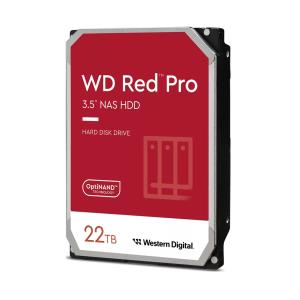 Hard Drive - WD Red Pro WD221KFGX - 22TB - SATA 6Gb/s - 3.5in - 7200rpm - 512MB Buffer