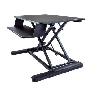 Sit Stand Desk Converter - With 35in Work Surface - Adjustable