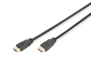 HDMI Premium High Speed connection cable, type A M/M, 5m w/Ethernet, Ultra HD 60p black
