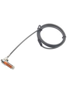 SECURITY CABLE SERIALIZED COMBINATION - 25pk