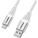 USB-C to USB-A Cable | Premium - Cloud White - 2m