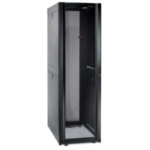 NetShelter SX 42U 800mm Wide x 1070mm Deep Enclosure with Sides Black Split Front Doors