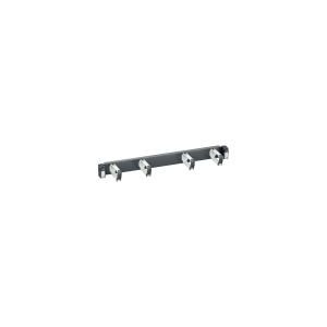 Actassi 19-C Patchcord Guiding Panel 1U With 4 Openable Rings