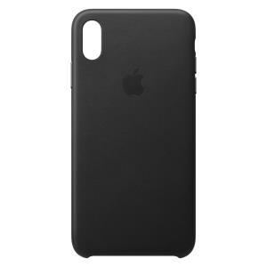 iPhone Xs Max - Leather Case - Black