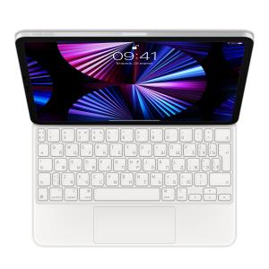 Magic Keyboard For iPad Pro 11in (4th Generation) And iPad Air (5th Generation) - Russian - White