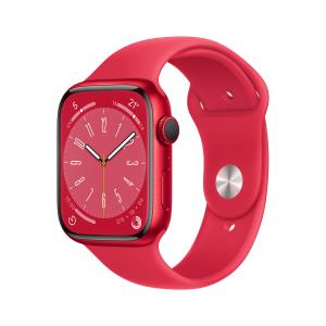 Watch Series 8 Gps 41mm red Aluminium Case With red Sport Band Regular