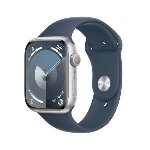 Watch Series 9 Gps 45mm Silver Aluminium Case With Storm Blue Sport Band M/l