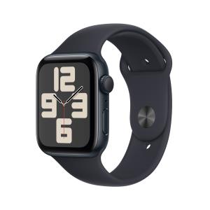 Apple Watch Se Gps 44mm Midnight Aluminium Case With Midnight Sport Band S/m
