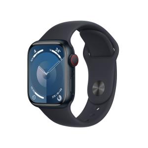 Watch Series 9 Gps + Cellular 41mm Midnight Aluminium Case With Midnight Sport Band M/l