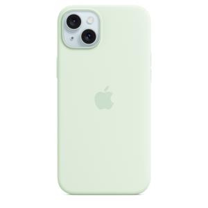 iPhone 15 Plus Silicone Case With Magsafe - Soft Mint