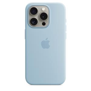 iPhone 15 Pro Silicone Case With Magsafe - Light Blue