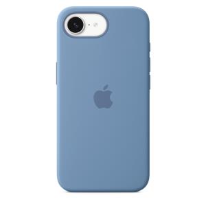 iPhone 16E - Silicon Case - Winter Blue (MD3Q4ZM/A)