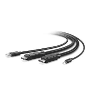 Dual-head Dp To Dp KVM Combo Cable 3m