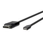USB-c To DisplayPort Cable 2m Black