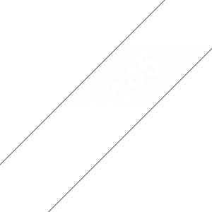 Tape 18mm Lami White On Clear (tze-145)