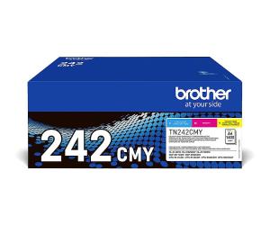 Toner Cartridge - Tn242cmy Multi Pack - 3 X 1400 Pages - Cyan Magenta Yellow