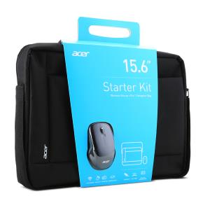 Starter Kit - 15.6in Notebook Case + Wireless Mouse - Black (belly Band Packaging)