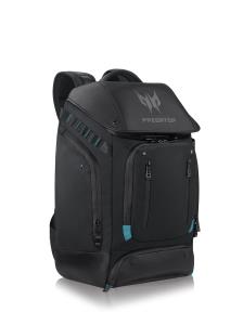 Predator Gaming Utility - 17in Notebook Backpack - Black Teal / 1680d Ballistic Polyeste Fabric