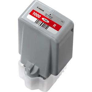 Ink Cartridge - Pfi-1000 - Standard Capacity 80ml - 3.17k Pages - Red