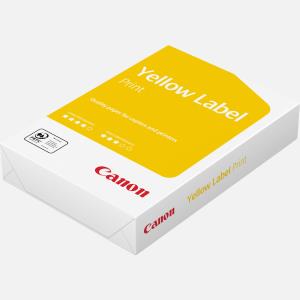 Label Print Paper Yellow