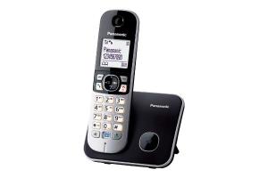 Cordless Dect Phone KX-TG6811BLB/ Single Black