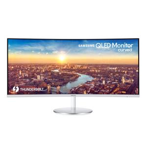 Curved Monitor - C34j791wtr - 34in - 3440x1440 - 2x Thunderbolt 3, Hdmi