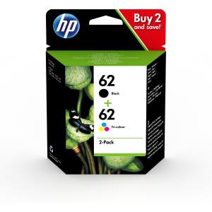 Ink Cartridge - No 62 - CMYK Combo - 2-Pack