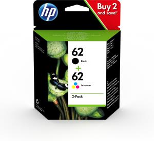 Ink Cartridge - No 62 - CMYK Combo - 2-Pack