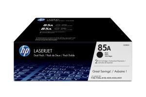 Toner Cartridge - No 85A - 1.6k Pages - Black - Dual Pack