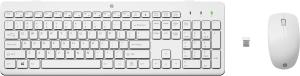 Wireless Keyboard and Mouse 230 Combo - White - Azerty Belgian