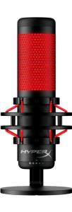 HyperX QuadCast - Microphone - USB - Black/Red - Red Lighting