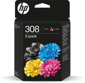 Ink Cartridge - No 308 - Black/Tri-Color