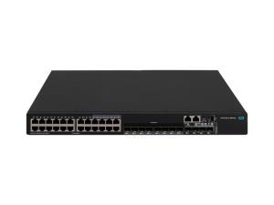 FlexNetwork 5520HI 24G 4SFP+ 24 10/100/1000BASE-T 4 10G/1G BASE-X SFP+ 1 Exp 2 PS Slot Switch