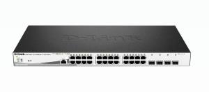 Switch Dgs-1210-28mp 28 Port Gigabit Smart 4sfp 24x10/100/1000mbps