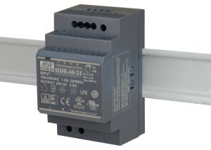 Power Supply Dis-h60-24 Ultra Slim Din Rail 60v 24vdc