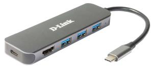 Dub-2333 5-in-1 USB-c Hub With Hdmi / Power Delivery