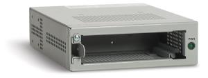 At-mcr1 1 Slot Media Conversion Rackmount Chassis With Ac Psu & Uk Power Cord