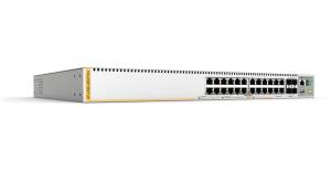 20 x 100/1000-T- 4x 100/1000-T(multi-giga is not supported)- 4x SFP+ Ports- L3 Stackable Switch- EU