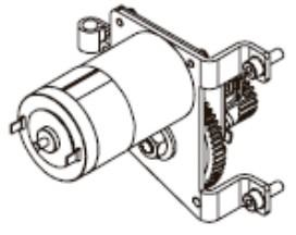 Dc Motor For Ribbon Take-up Spindle Lh