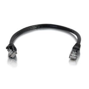 Patch cable - CAT6 - Utp - Snagless - 50cm - Black