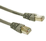 Patch cable - Cat 5e - Stp - Snagless - 1m - Grey