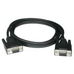 Null Modem Cable Db9 F/f 3m Black